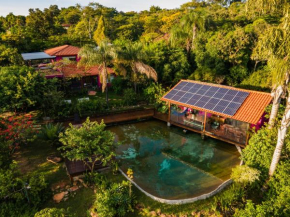 Casa Rosa - Terra Dourada, Paraíso na Natureza, piscina natural, Wi-Fi
